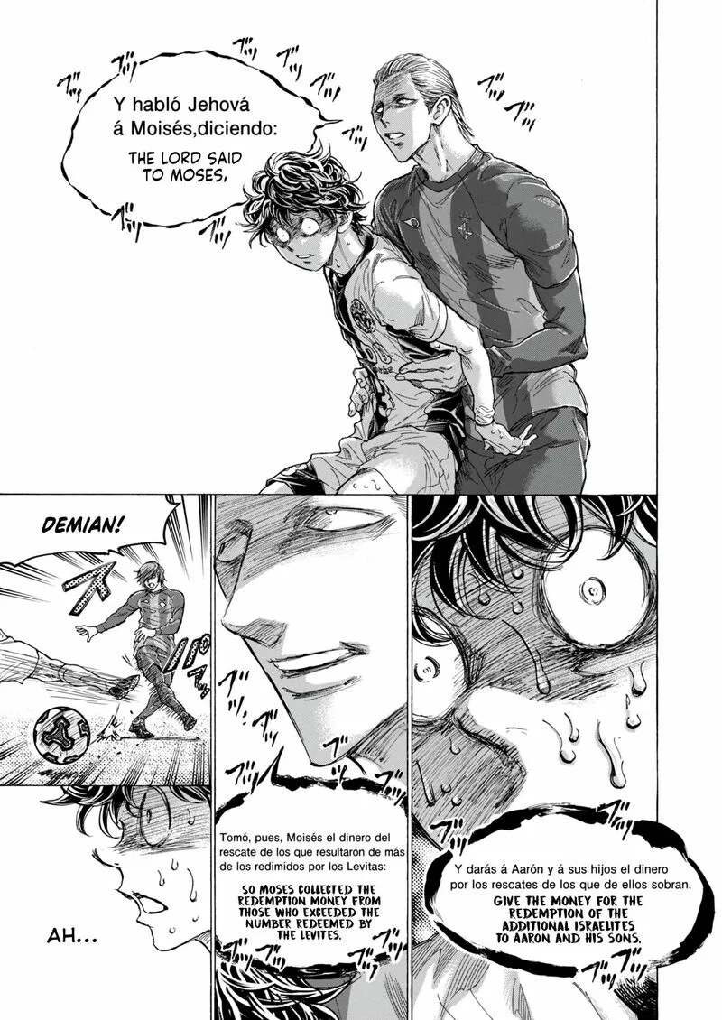 Ao Ashi Chapter 384 page 14
