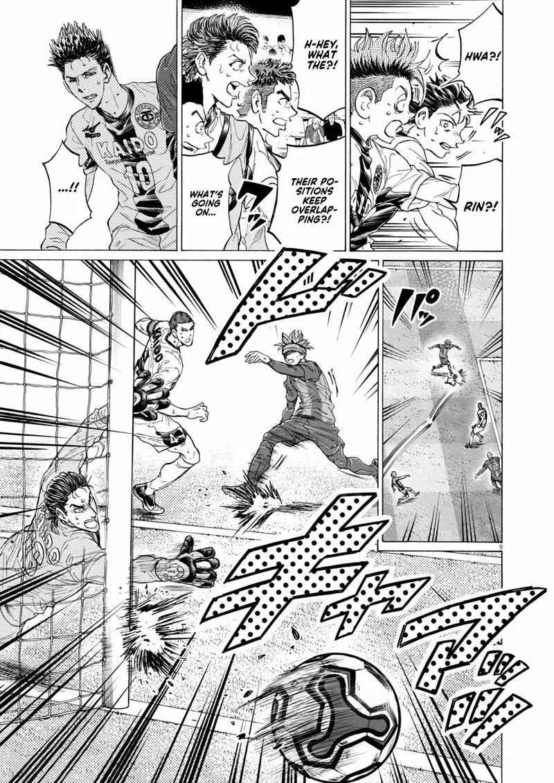 Ao Ashi Chapter 384 page 10