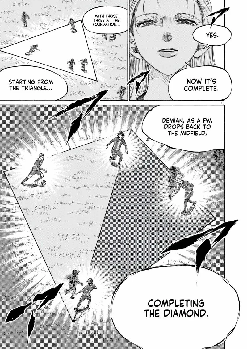 Ao Ashi Chapter 384 page 16