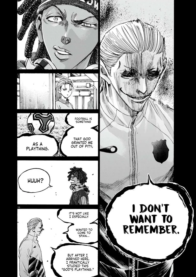 Ao Ashi Chapter 385 page 17