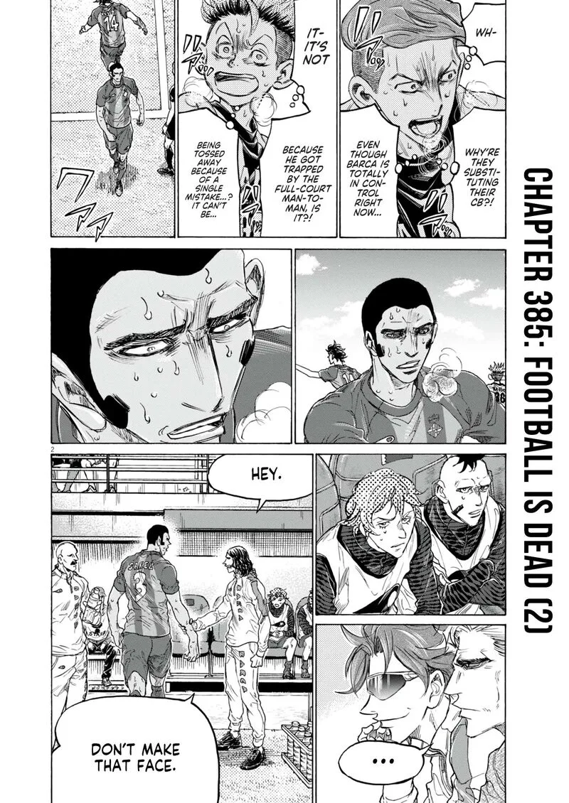 Ao Ashi Chapter 385 page 3