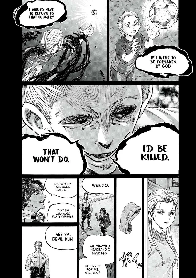 Ao Ashi Chapter 385 page 18