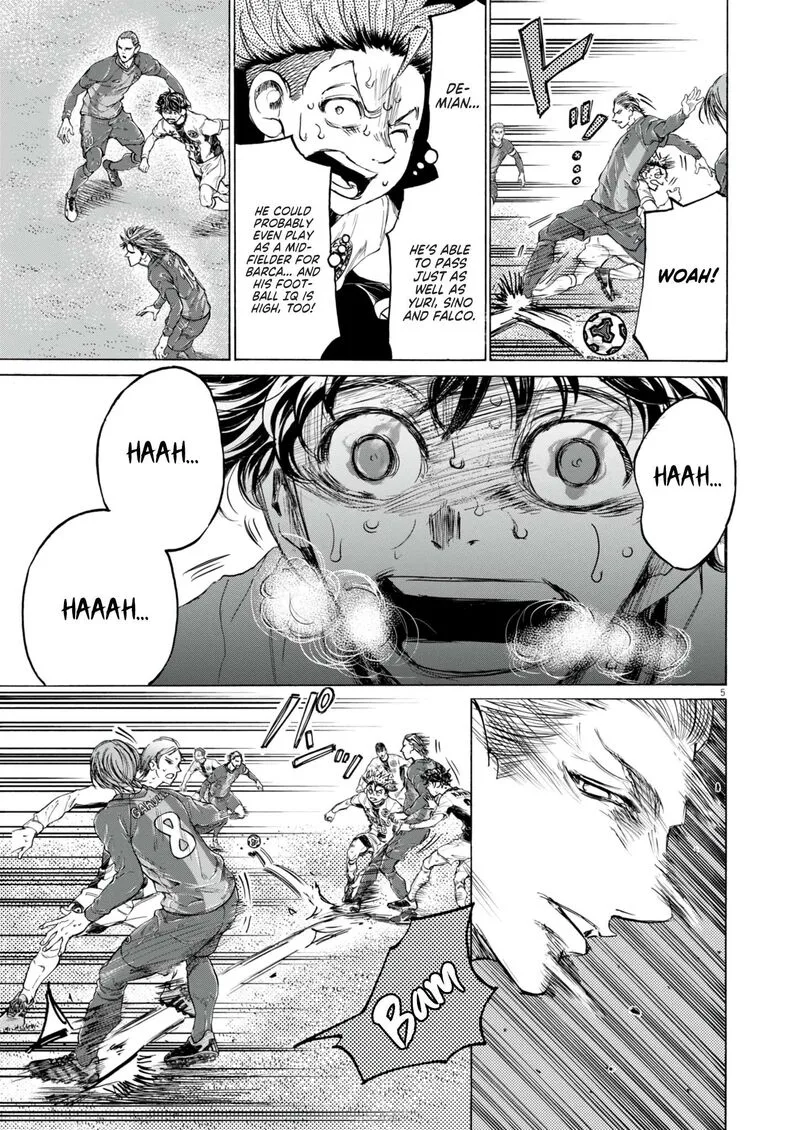 Ao Ashi Chapter 385 page 6