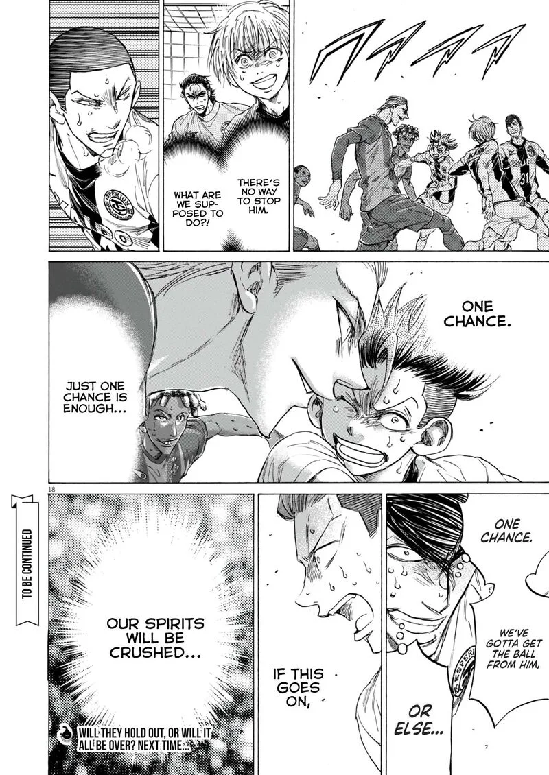 Ao Ashi Chapter 385 page 19