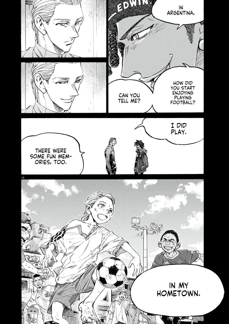 Ao Ashi Chapter 385 page 15