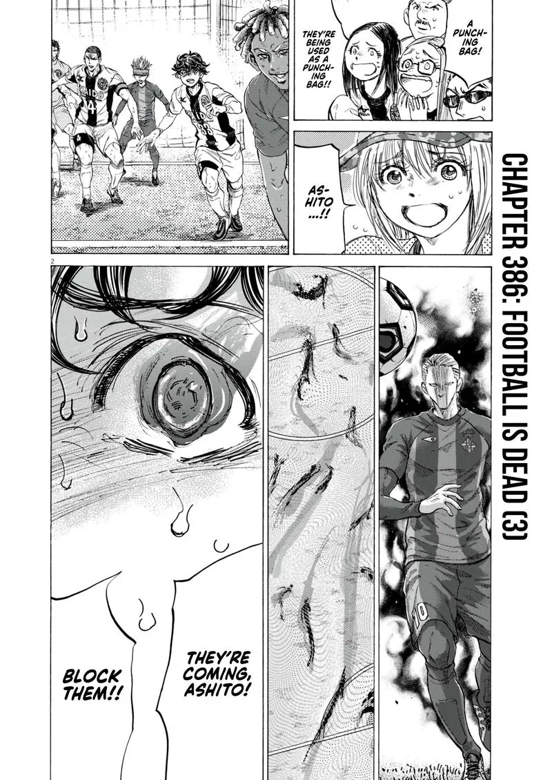 Ao Ashi Chapter 386 page 3