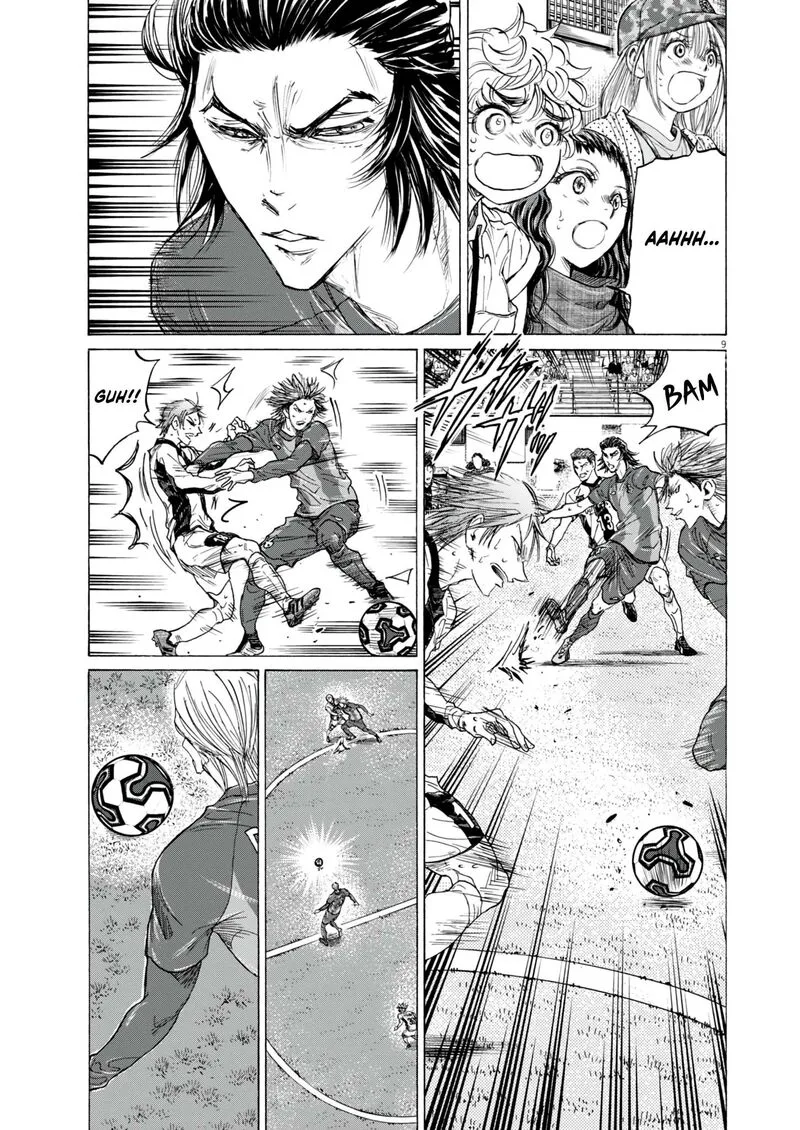 Ao Ashi Chapter 386 page 10