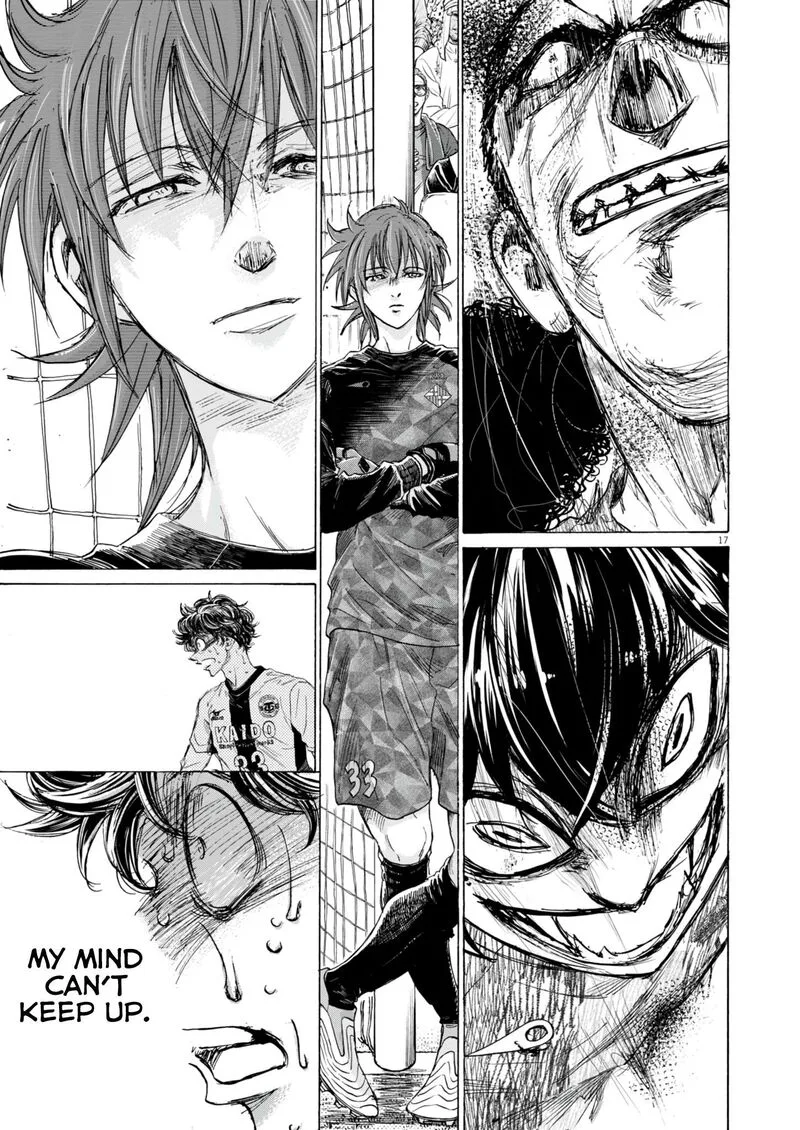 Ao Ashi Chapter 386 page 18