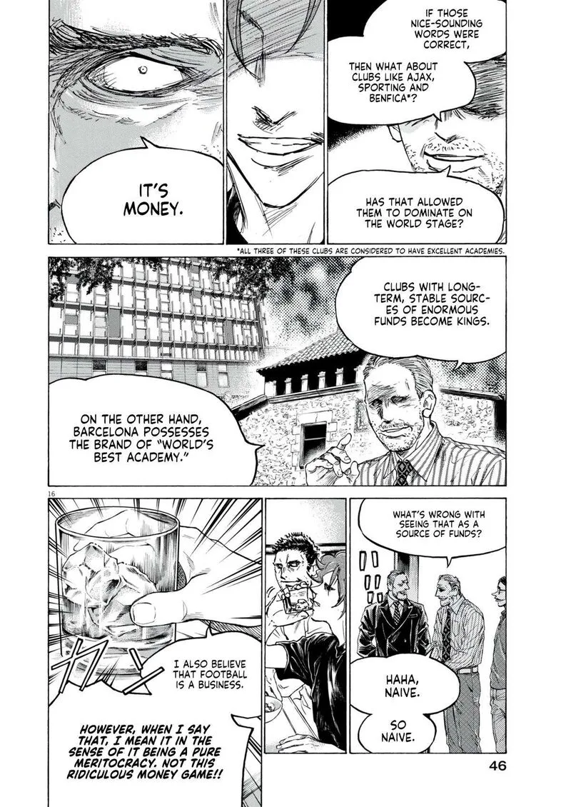 Ao Ashi Chapter 387 page 17