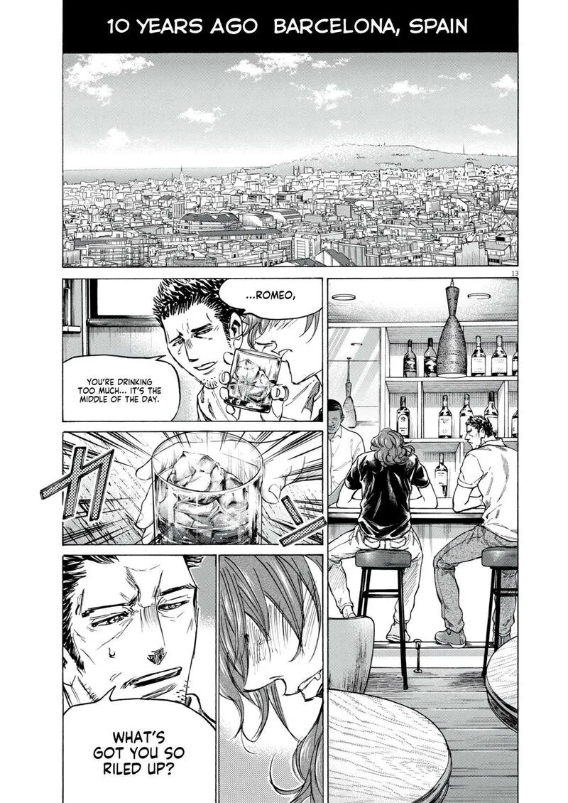 Ao Ashi Chapter 387 page 14