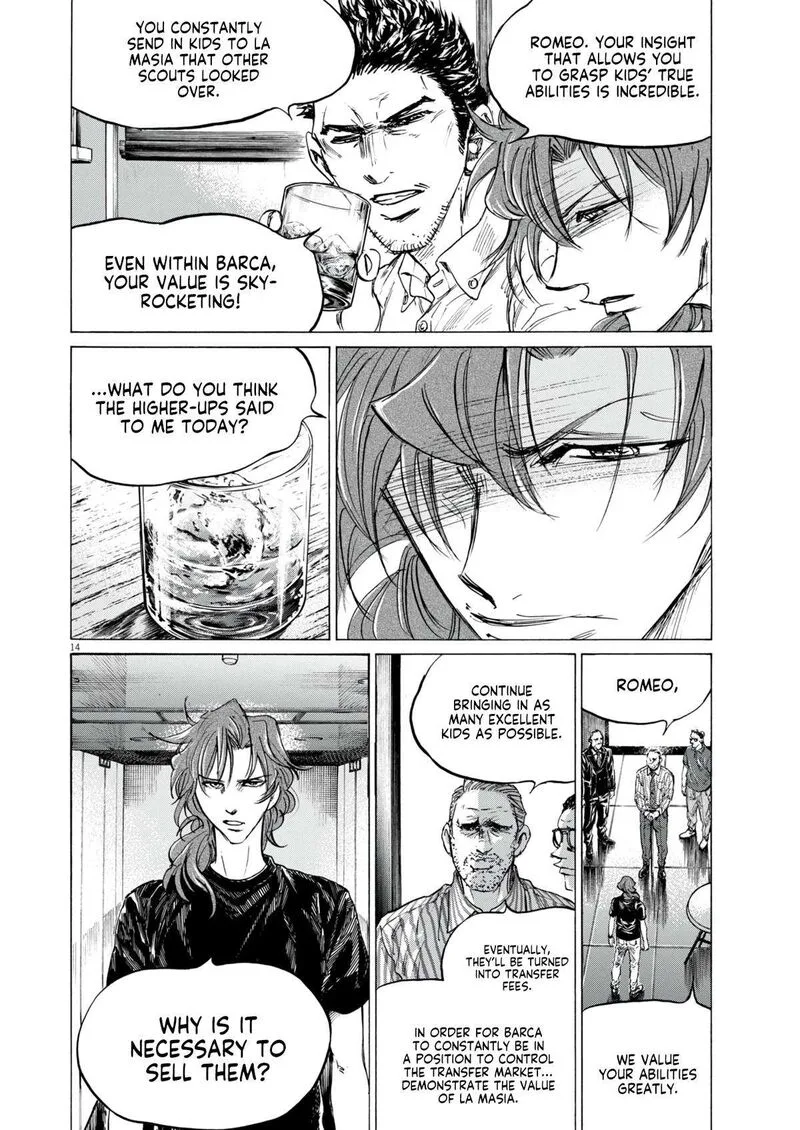 Ao Ashi Chapter 387 page 15