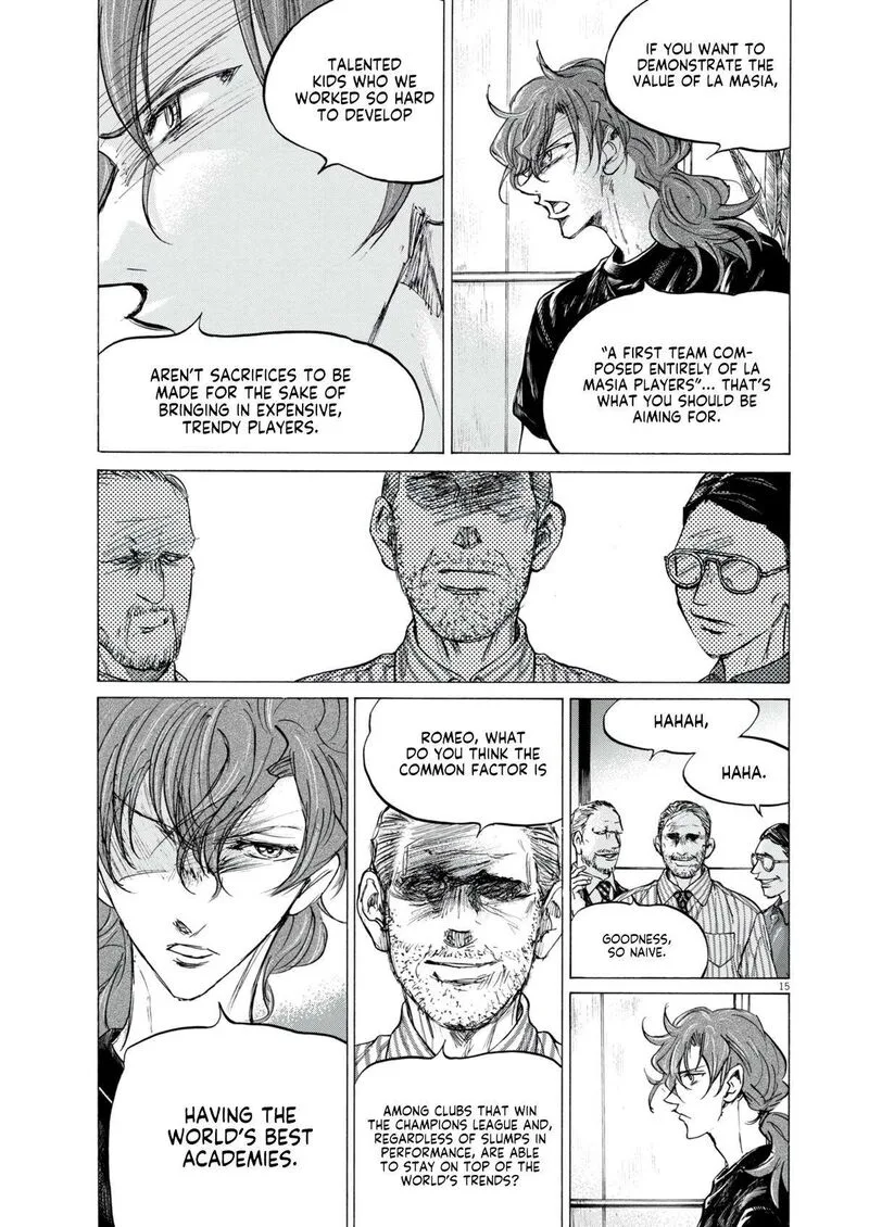Ao Ashi Chapter 387 page 16