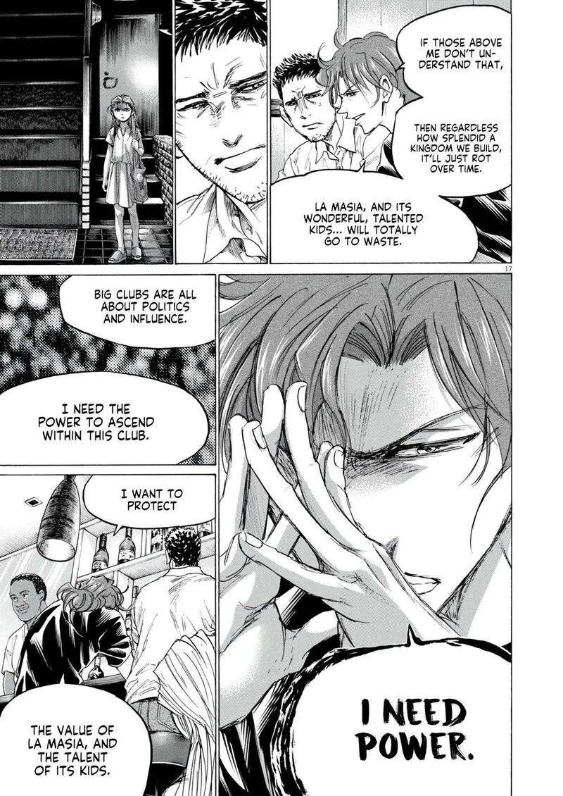 Ao Ashi Chapter 387 page 18