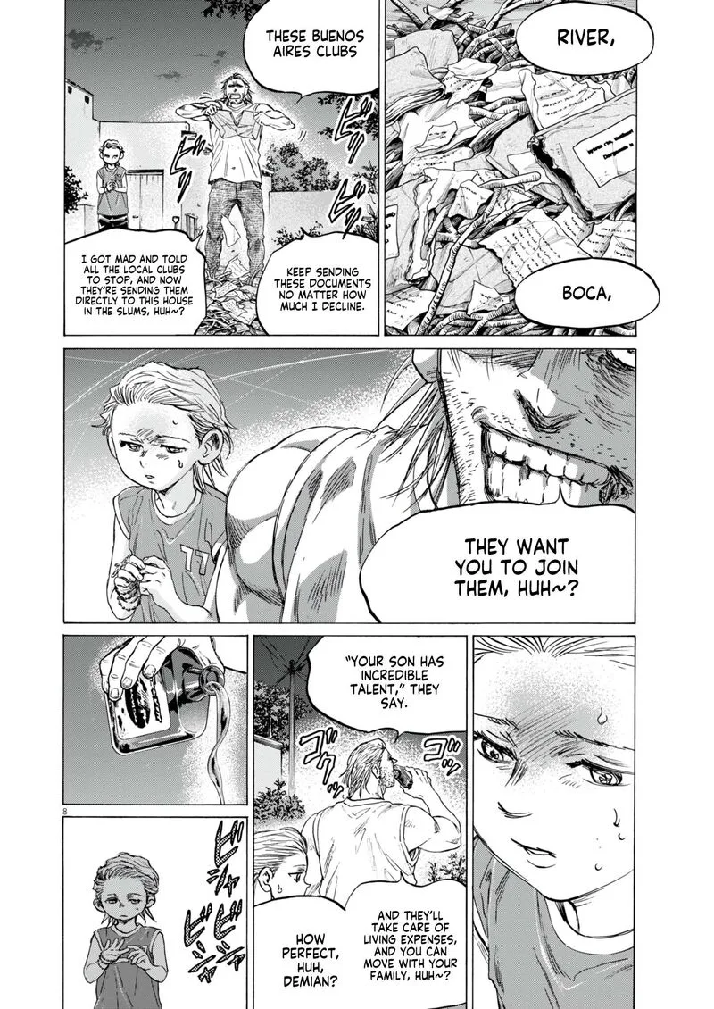 Ao Ashi Chapter 388 page 9