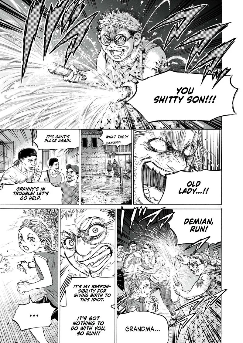 Ao Ashi Chapter 388 page 14
