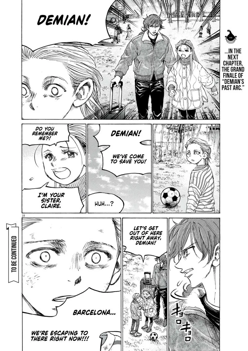 Ao Ashi Chapter 388 page 19
