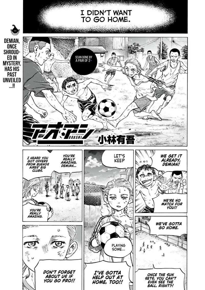 Ao Ashi Chapter 388 page 2