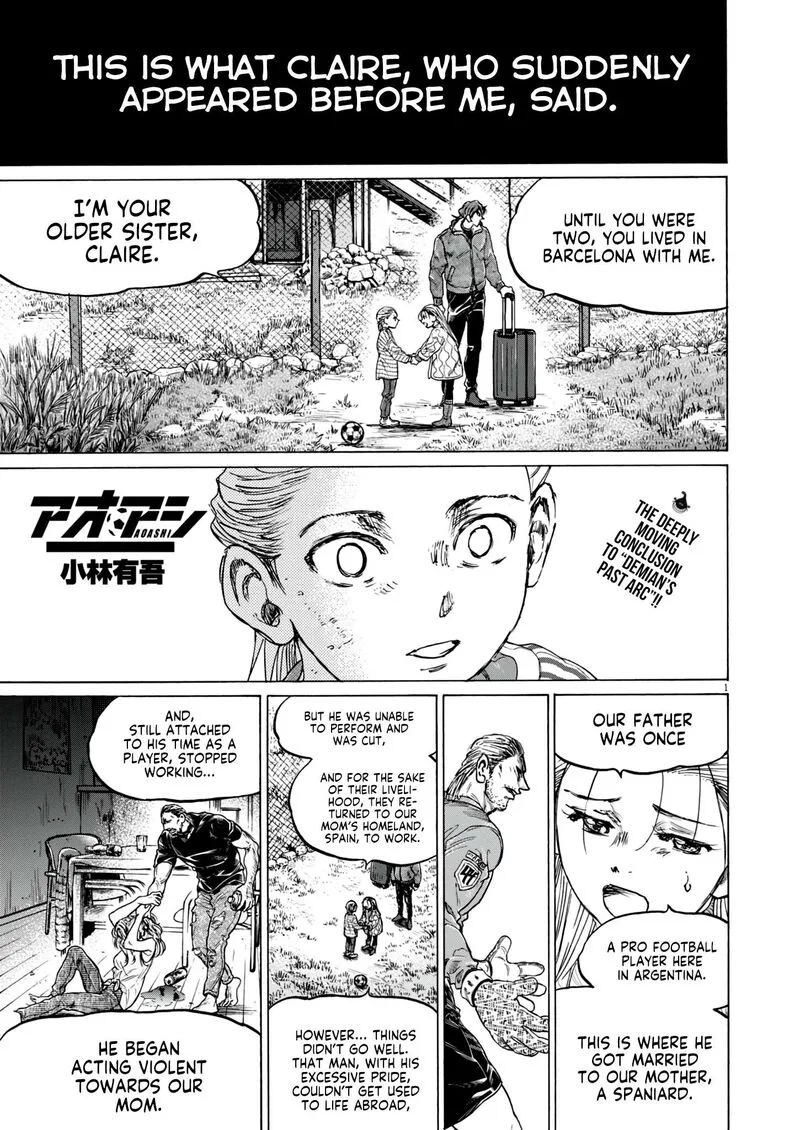 Ao Ashi Chapter 389 page 2