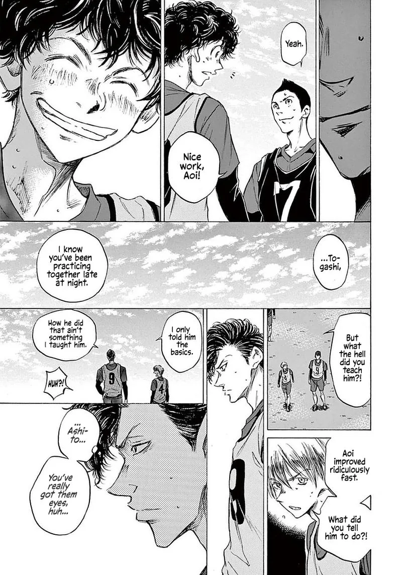 Ao Ashi Chapter 39 page 17