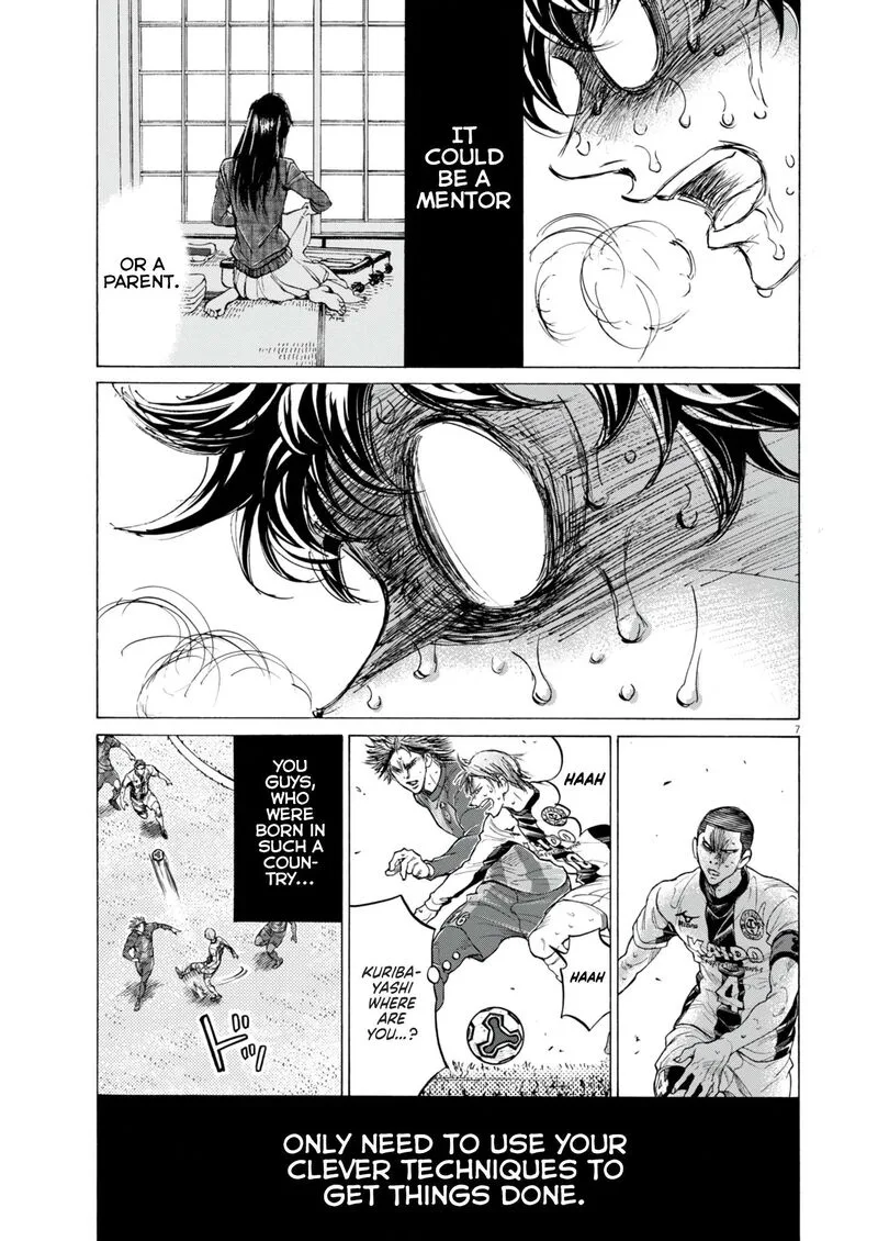 Ao Ashi Chapter 390 page 8