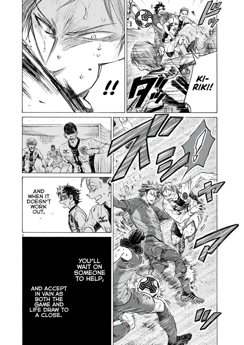 Ao Ashi Chapter 390 page 9