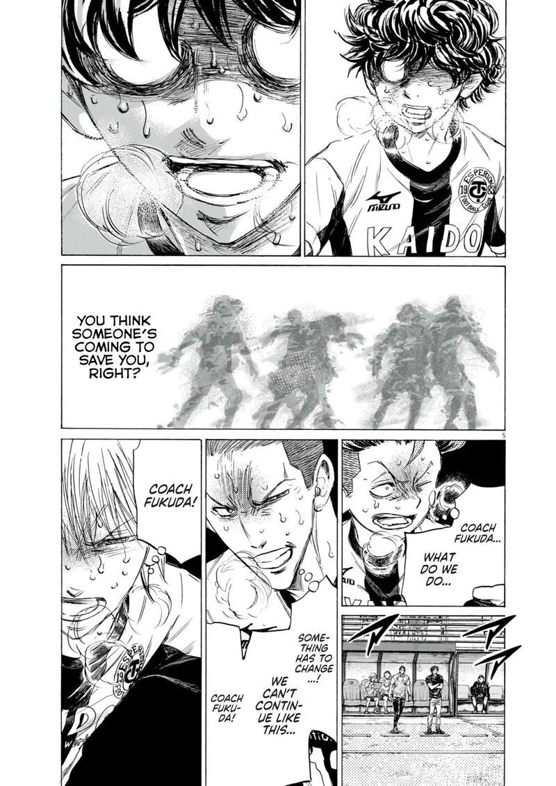 Ao Ashi Chapter 390 page 6