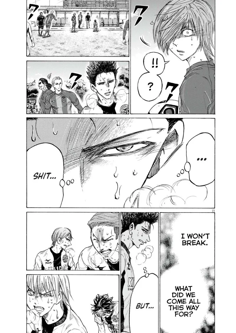 Ao Ashi Chapter 390 page 16