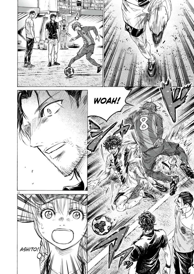 Ao Ashi Chapter 390 page 13