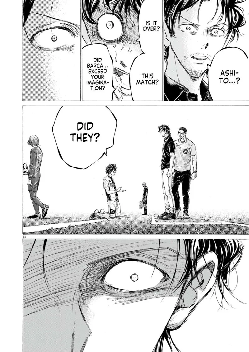 Ao Ashi Chapter 390 page 15