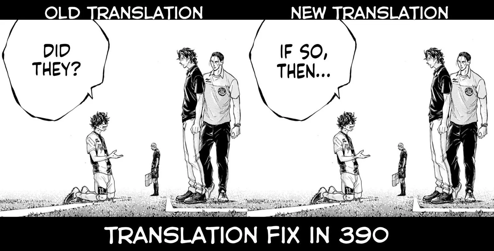 Ao Ashi Chapter 391 page 20