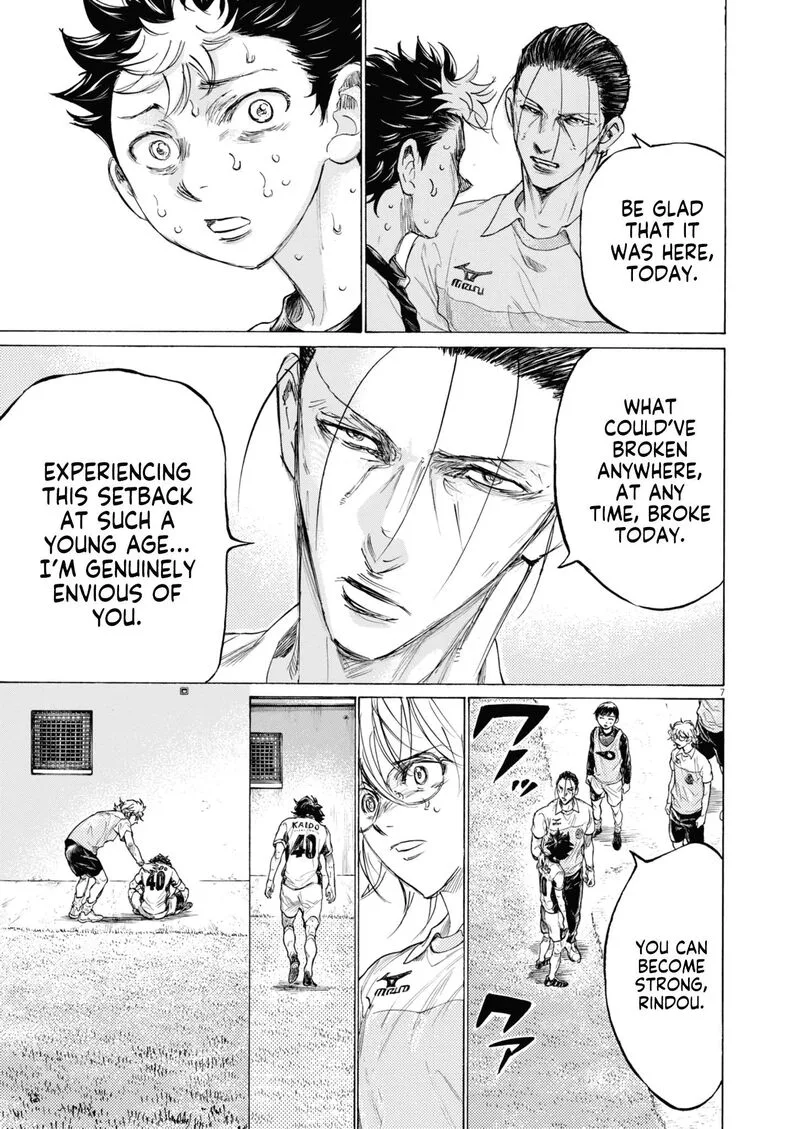 Ao Ashi Chapter 391 page 8