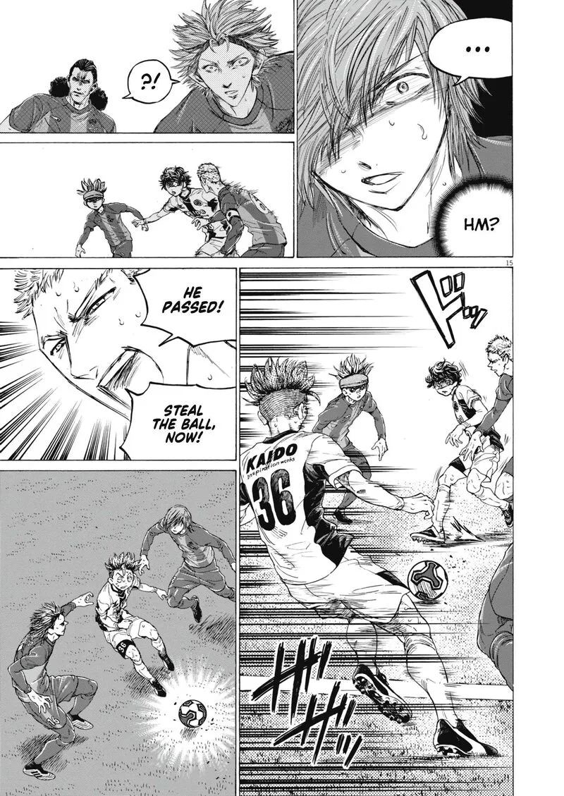 Ao Ashi Chapter 391 page 16