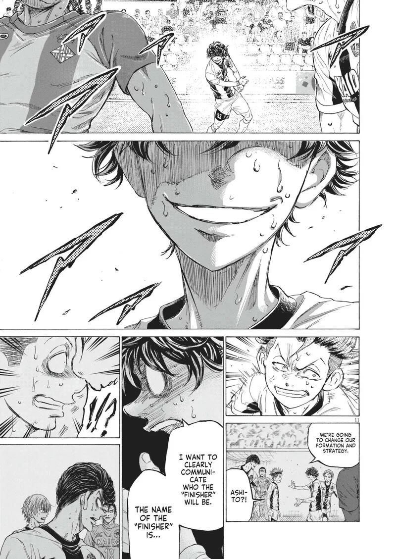 Ao Ashi Chapter 392 page 13