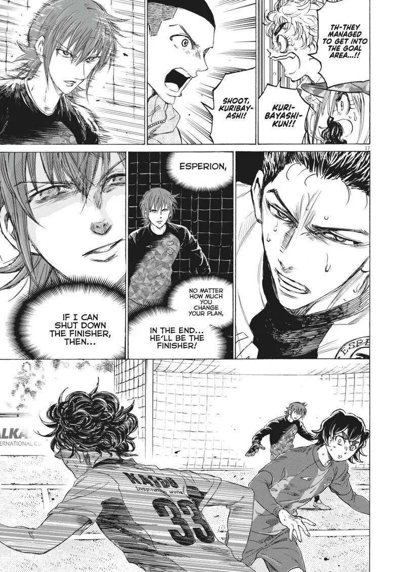 Ao Ashi Chapter 392 page 19