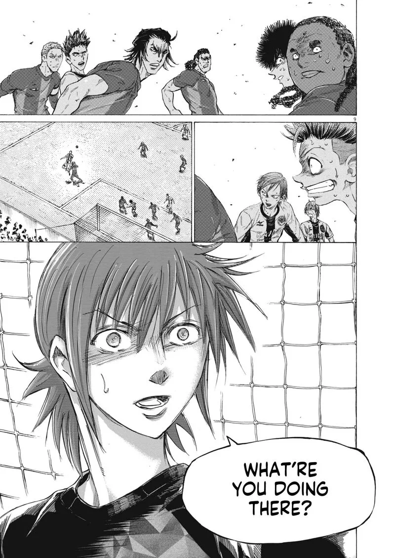 Ao Ashi Chapter 393 page 9