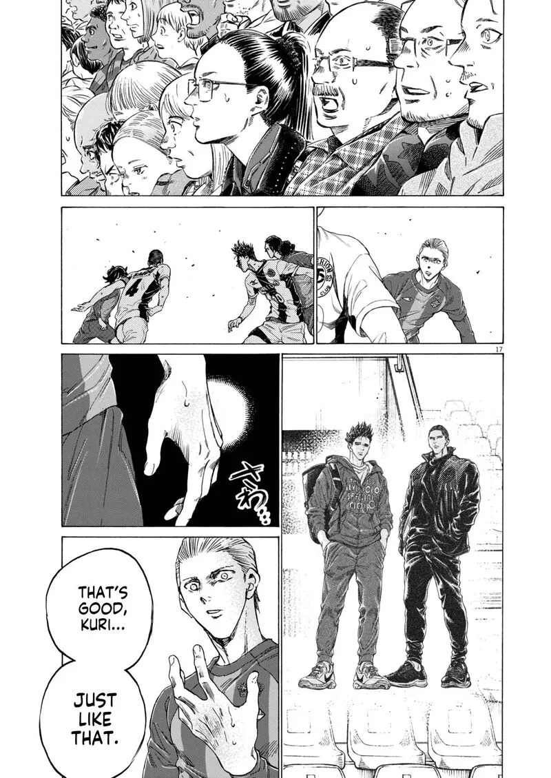 Ao Ashi Chapter 395 page 18
