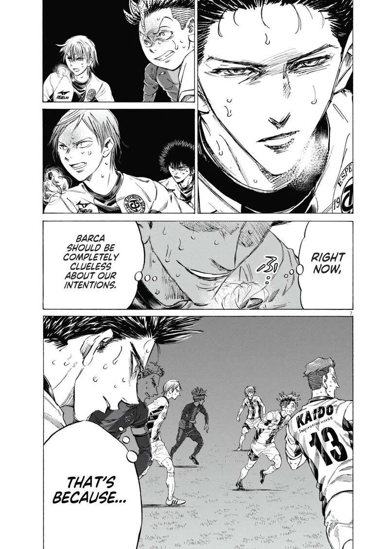 Ao Ashi Chapter 395 page 8
