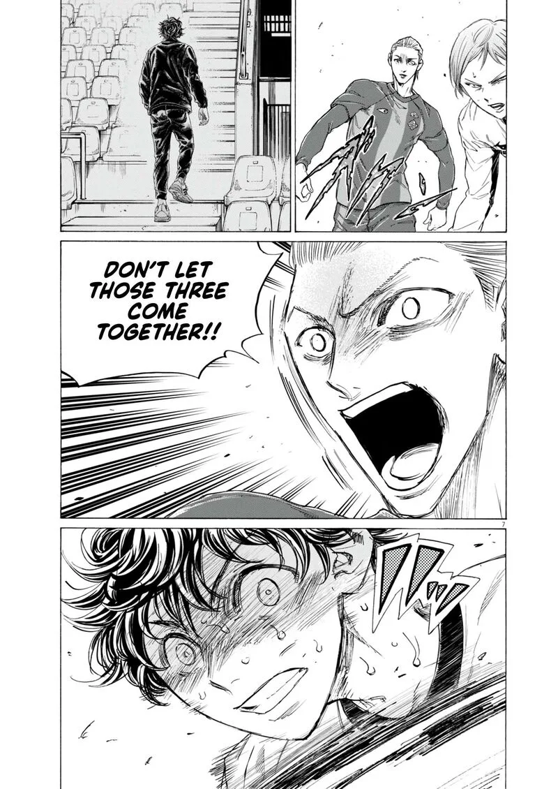 Ao Ashi Chapter 396 page 8