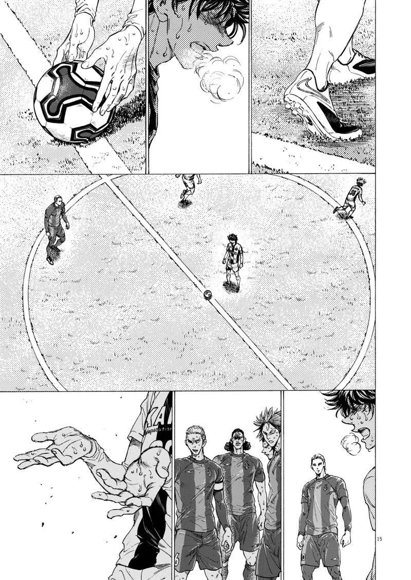 Ao Ashi Chapter 397 page 15