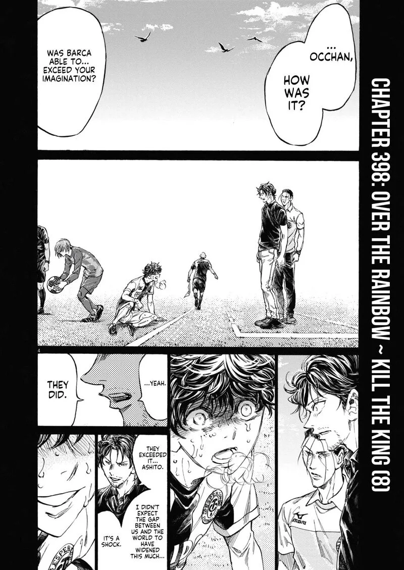 Ao Ashi Chapter 398 page 5