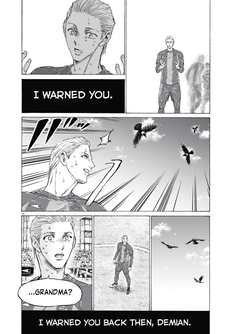 Ao Ashi Chapter 398 page 14