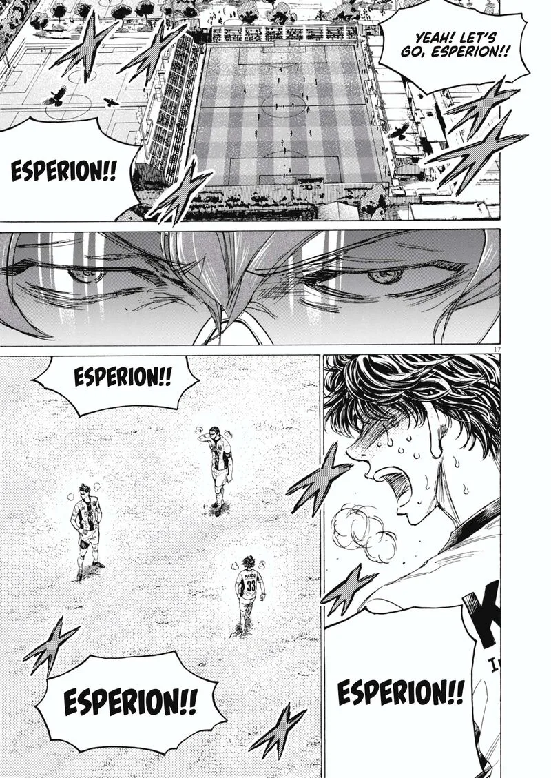 Ao Ashi Chapter 398 page 17