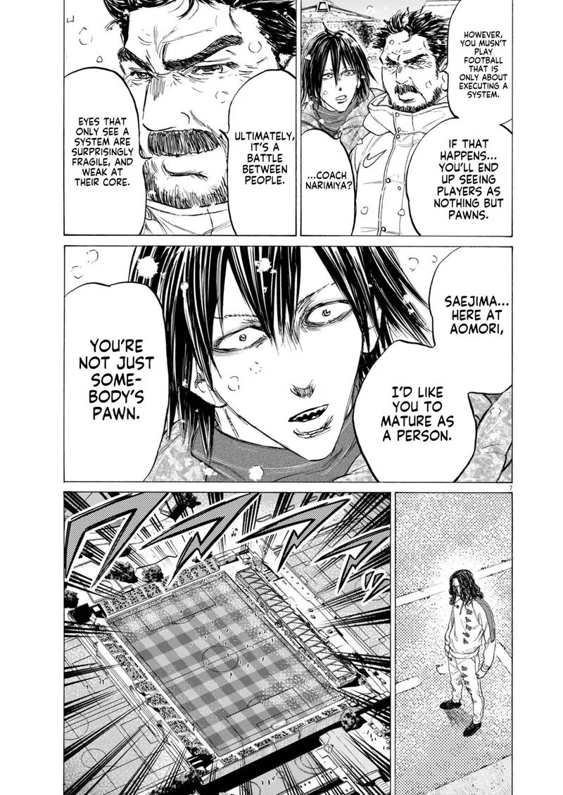 Ao Ashi Chapter 399 page 8