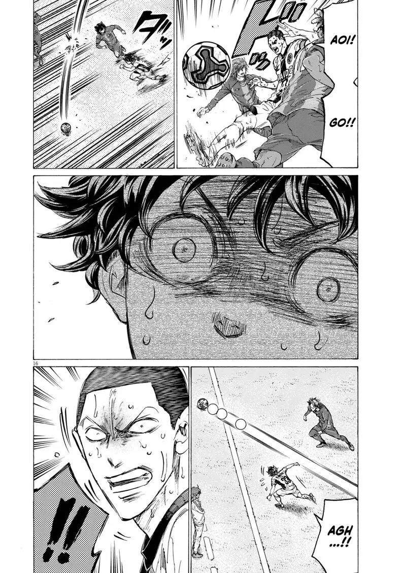 Ao Ashi Chapter 399 page 17