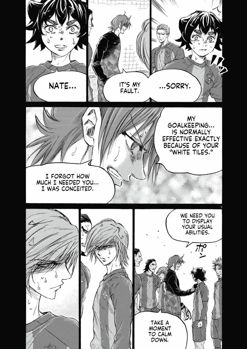Ao Ashi Chapter 400 page 5