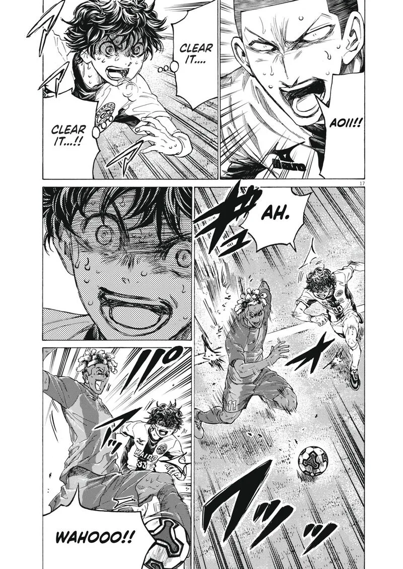 Ao Ashi Chapter 400 page 17