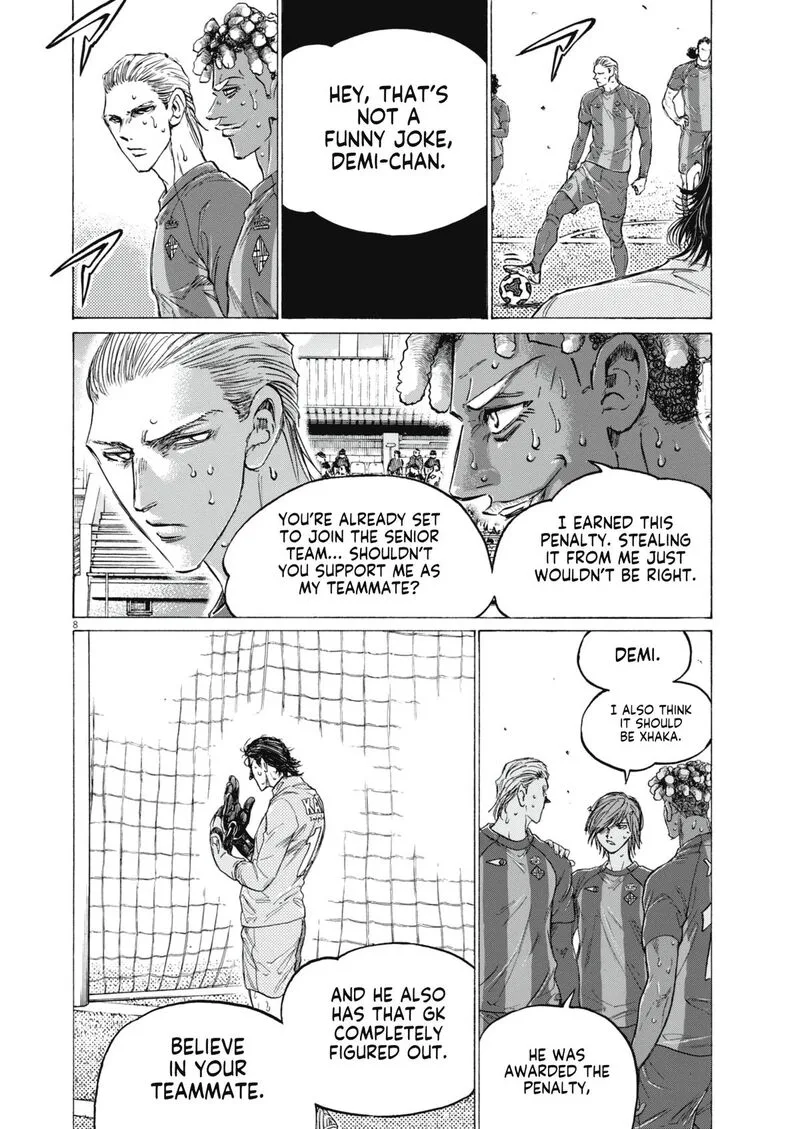 Ao Ashi Chapter 401 page 9