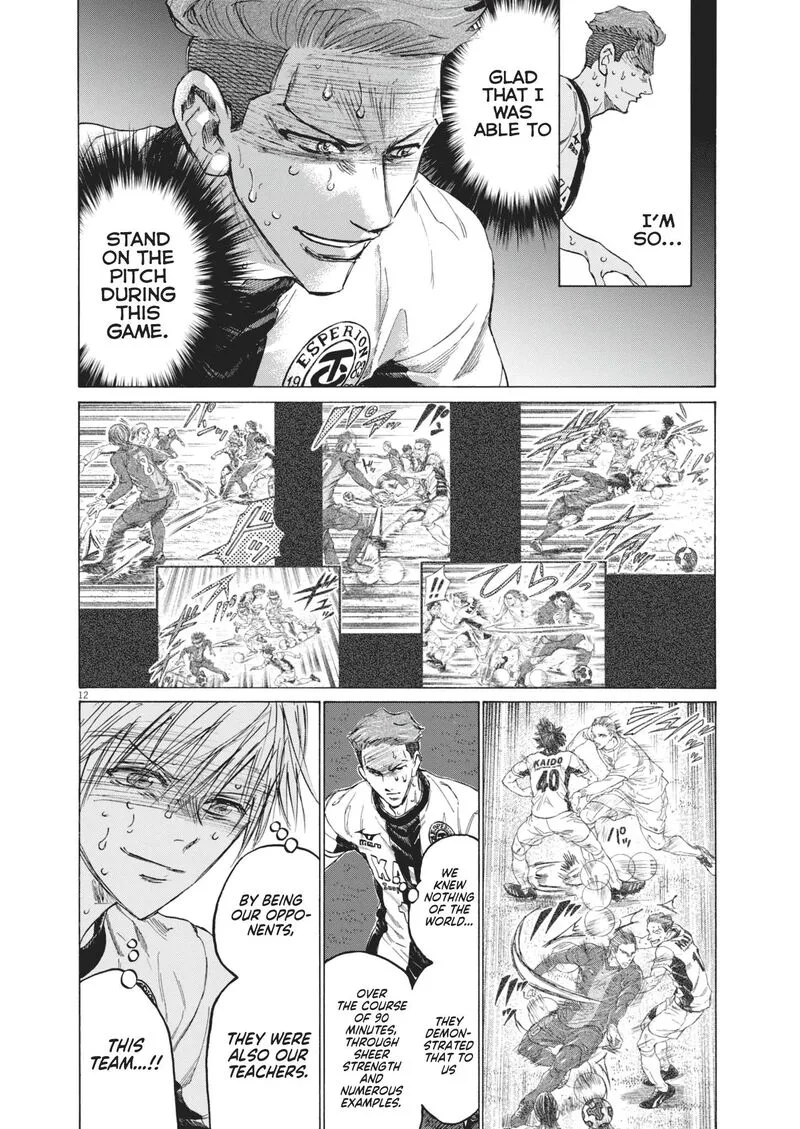 Ao Ashi Chapter 402 page 13