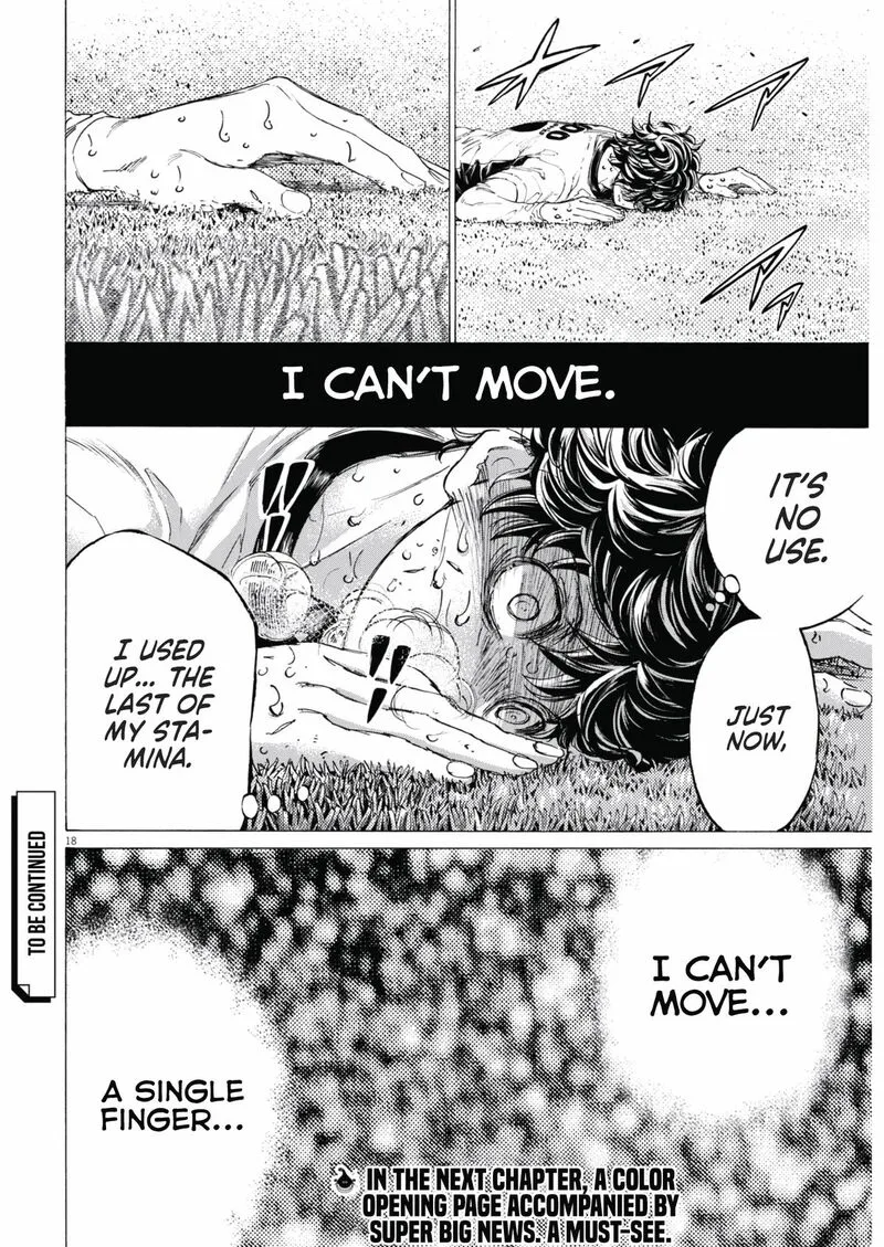 Ao Ashi Chapter 404 page 19