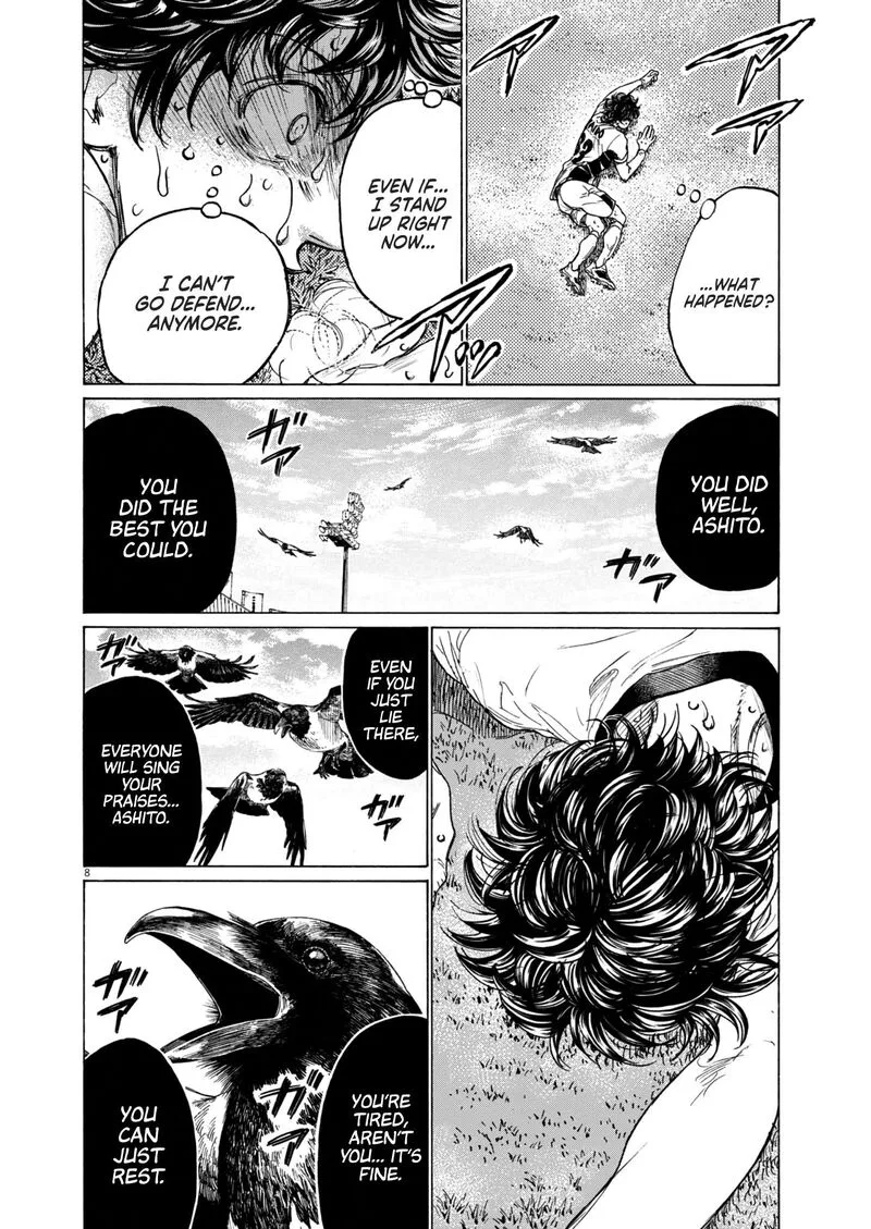 Ao Ashi Chapter 405 page 10